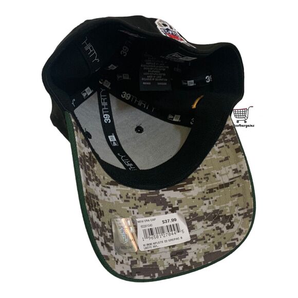 New Era 39THIRTY Sz M/L NFL Green Bay Packers Salute to Service Flexfit Hat Cap - Picture 5 of 9